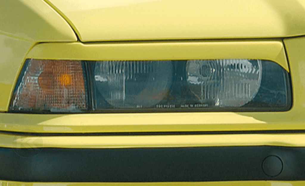 BMW E36 Rieger Headlight Eyebrows - Sedan, Compact, Wagon (1990-1999)