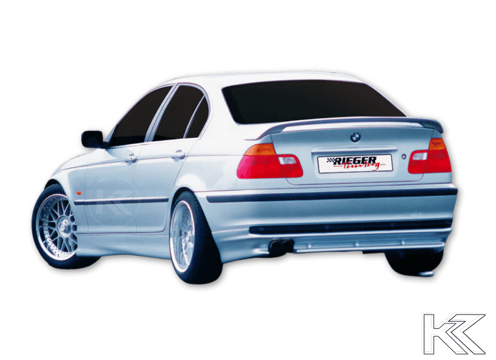 BMW E46 Sedan Rieger Rear Skirt Extension V1 (1998-2001)