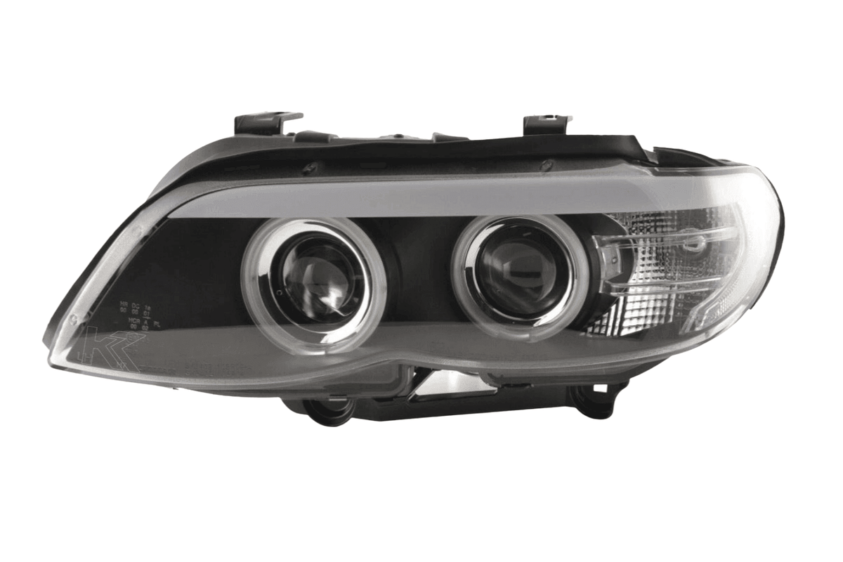BMW X5 E53 CCFL Black Angel Eyes LED Headlights (2003-2006)