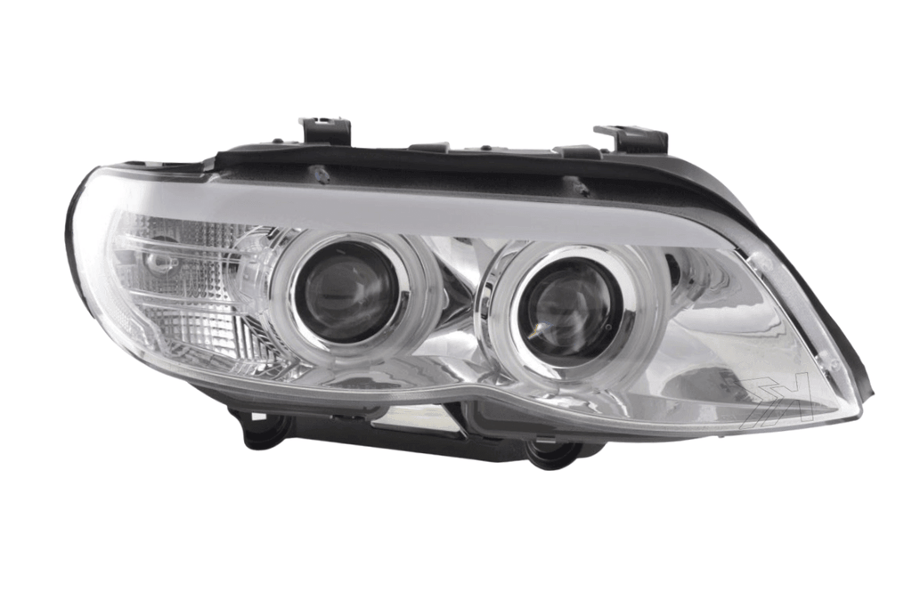 BMW X5 E53 CCFL Chrome Angel Eyes LED Headlights (2003-2006)