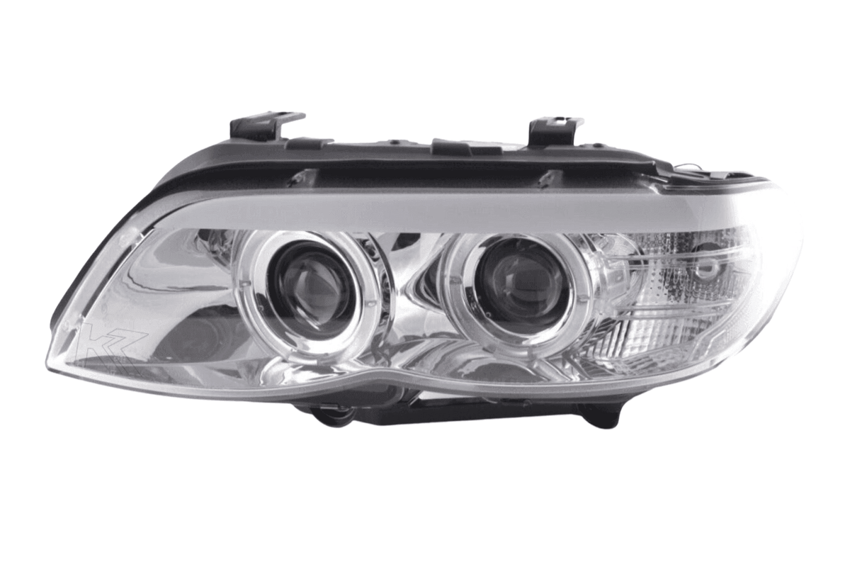 BMW X5 E53 Chrome Angel Eye LED Head Lights (2003-2006)