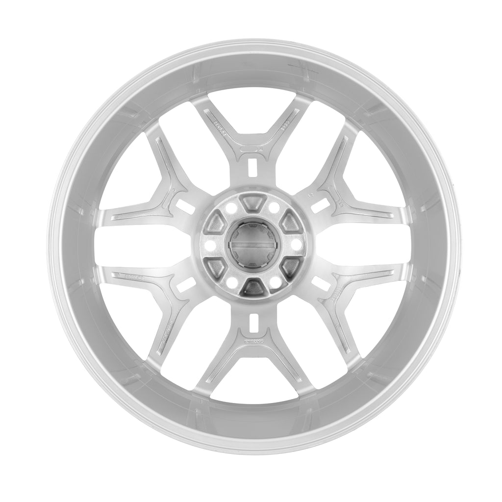 22 x 9.5 | 6x5.31" / 6x135 | 5.7" BS | 12 MM Offset; Verify all wheel fitment specs to your specific application before ordering.