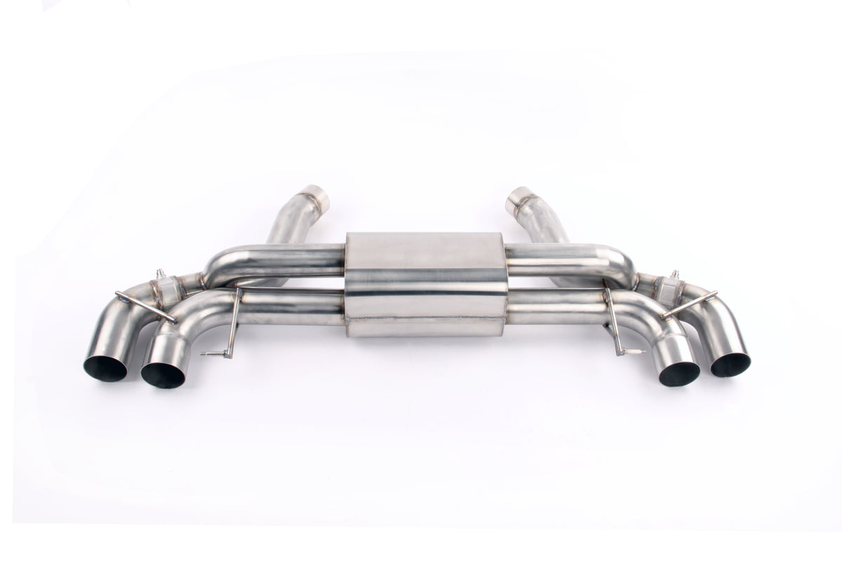 Stainless Steel - Black Tips - F90