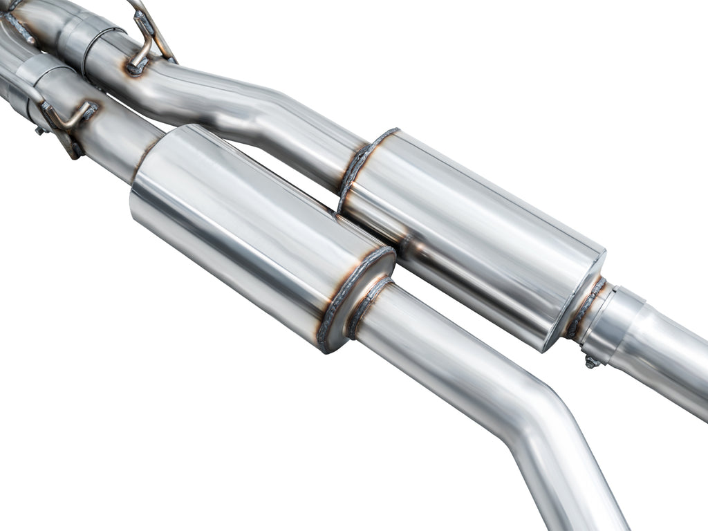AWE Touring Edition Exhaust for Ford Explorer ST - Diamond Black Tips