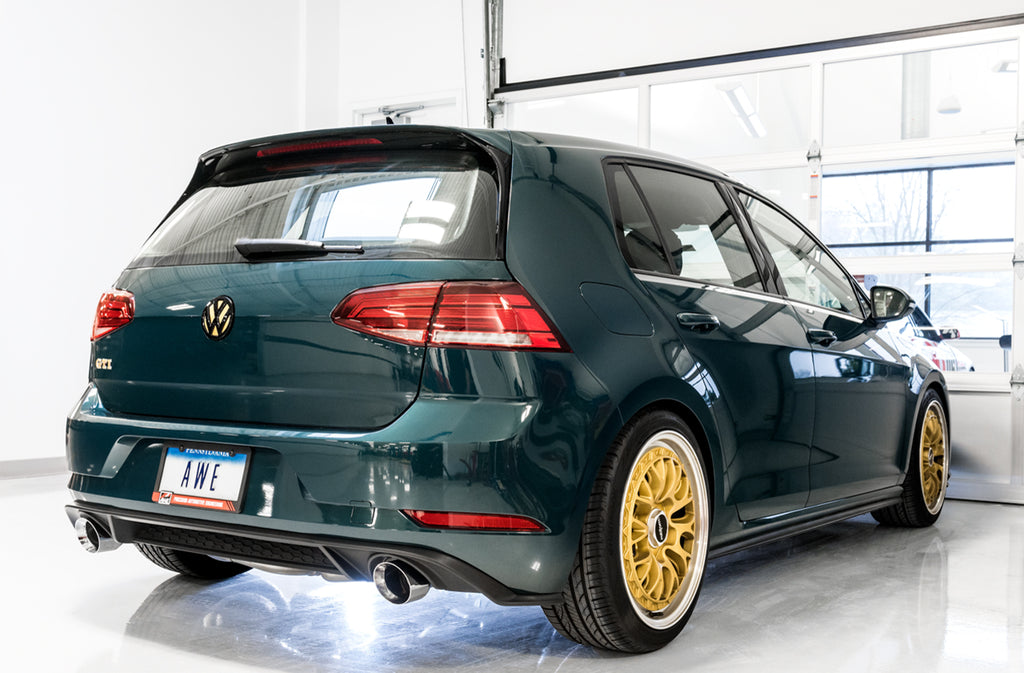 AWE Touring Edition Exhaust for VW MK7.5 GTI - Chrome Silver Tips