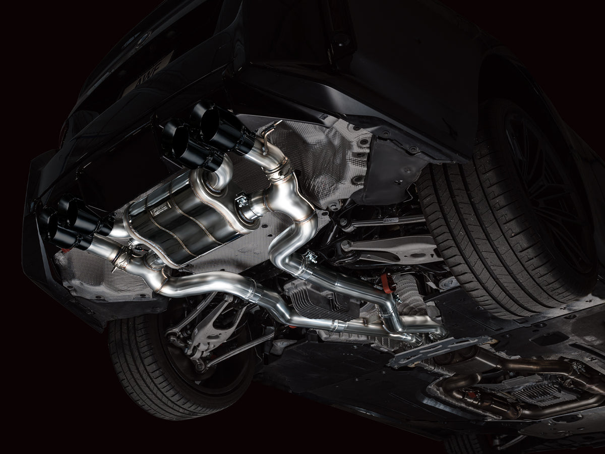 AWE SwitchPath™ Exhaust for BMW G87 M2 - 4.5" Diamond Black Tips