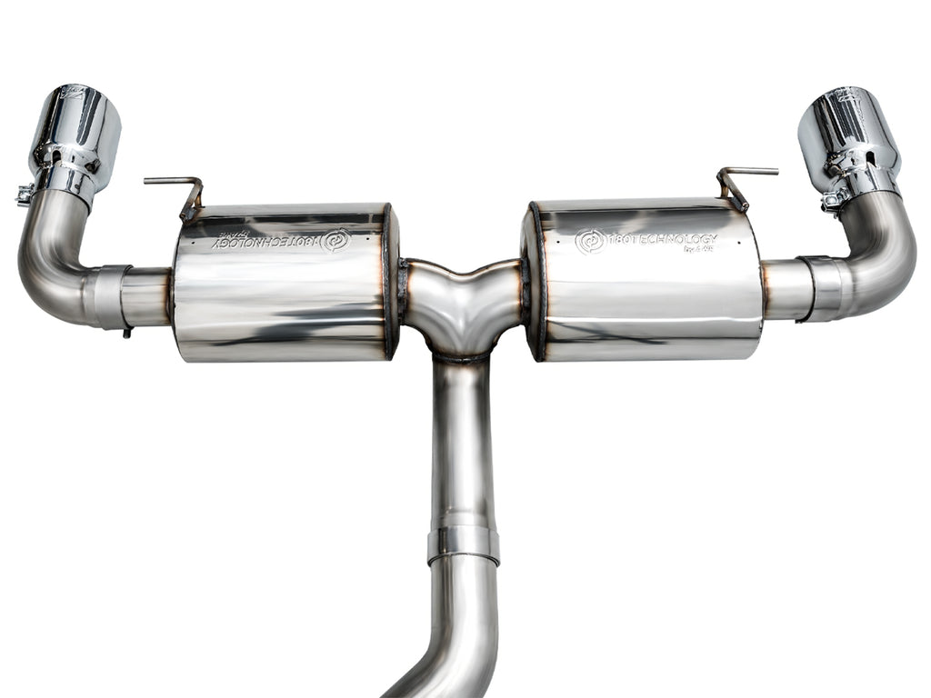 AWE Touring Edition Axleback Exhaust for BMW G2X 330i/430i - 4.5” Chrome Silver Tips