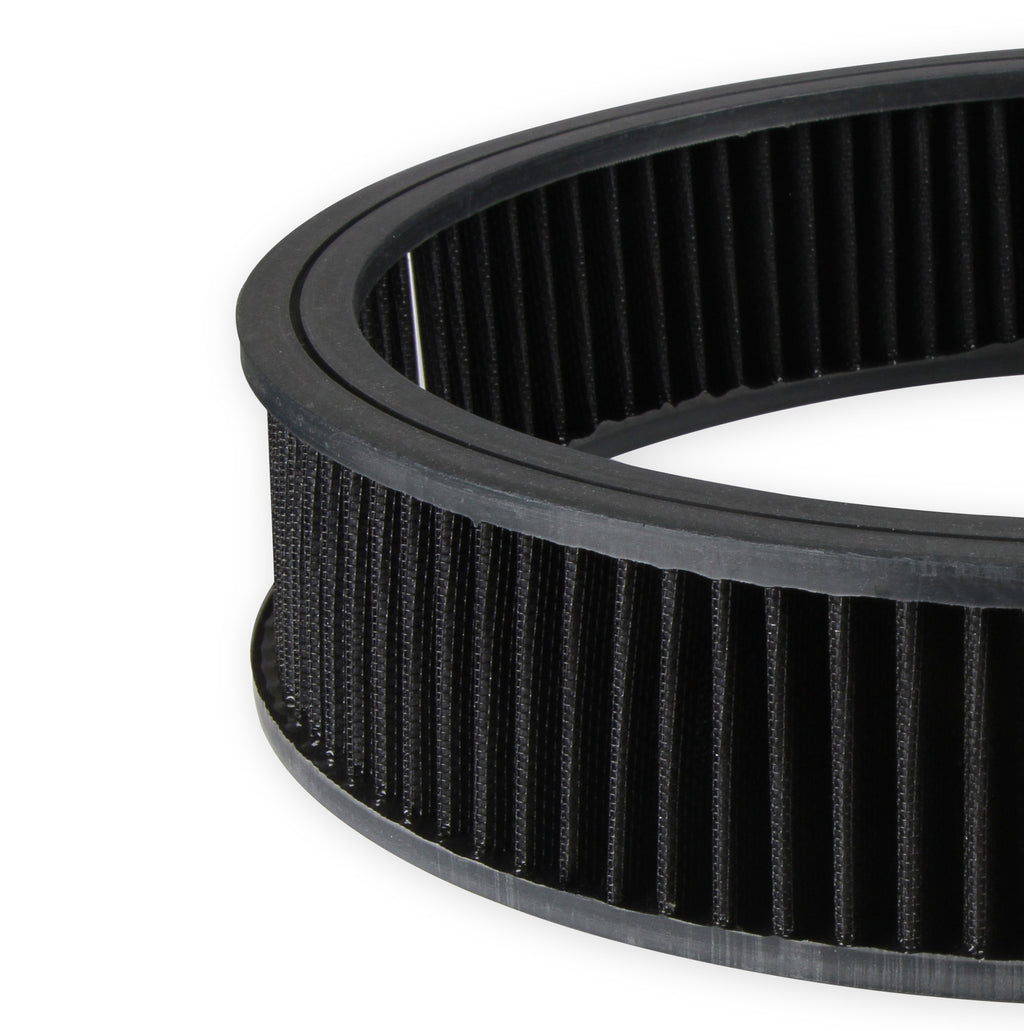 Demon branded 14" Black Air Cleaner assembly with reusable gauze style filter element