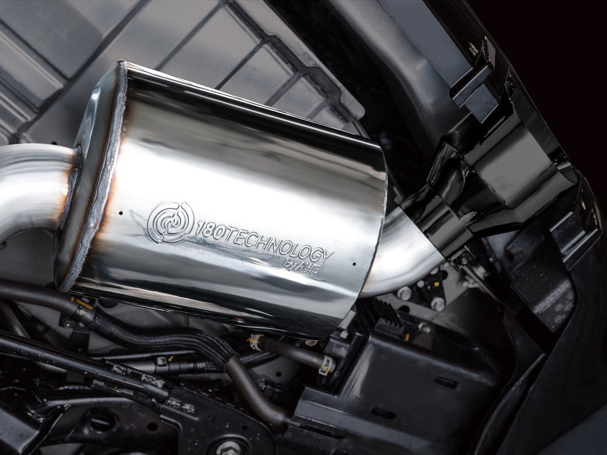 AWE Touring Edition Exhaust for Nissan Z - 5” Diamond Black Tips