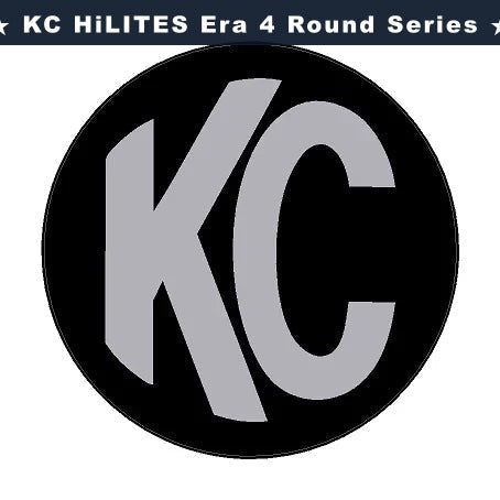 KC HiLITES Era 4 ROUND Series Light Cover Overlays - Universal