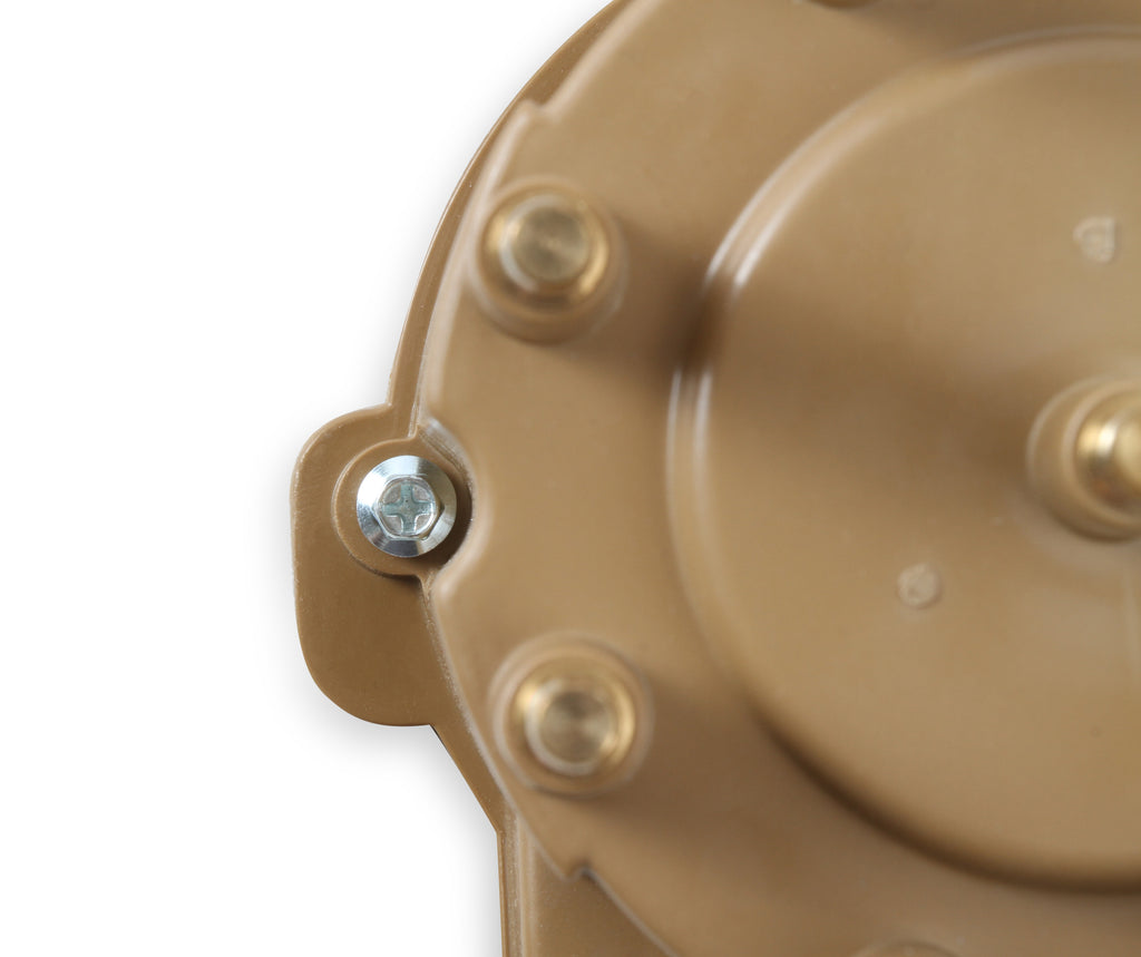 Distributor Cap & Rotor Kit - HEI Style - Tan - 1987-1993 Various GM - Screw Down Cap
