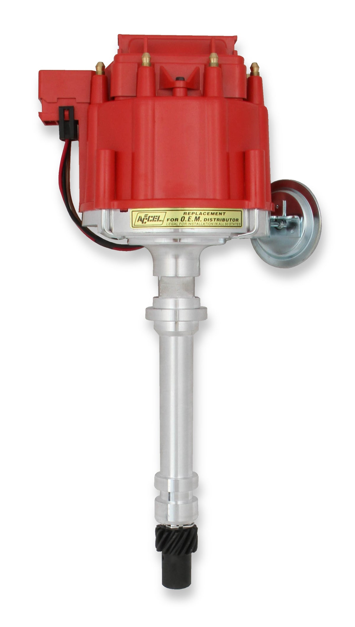 Performance HEI Distributor - Chevrolet SBC/BBC - High Performance Ignition Module - Coil Included - Red Cap - Ready-to-Run