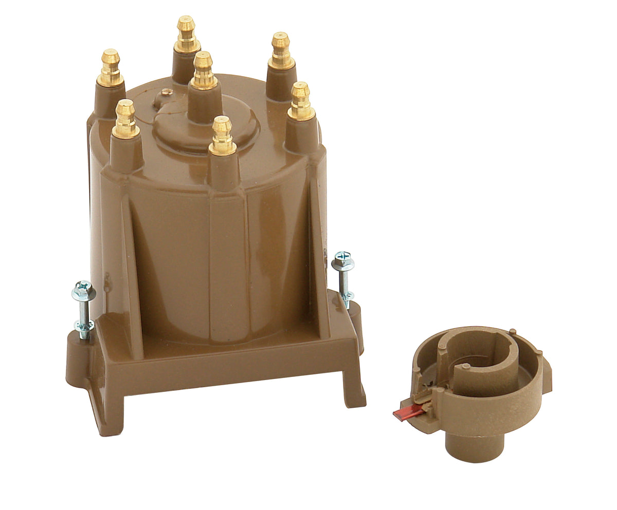 Distributor Cap & Rotor Kit - HEI Style - Tan - 8133, Cap and Rotor Kit, Tan, HEI Style, Kit