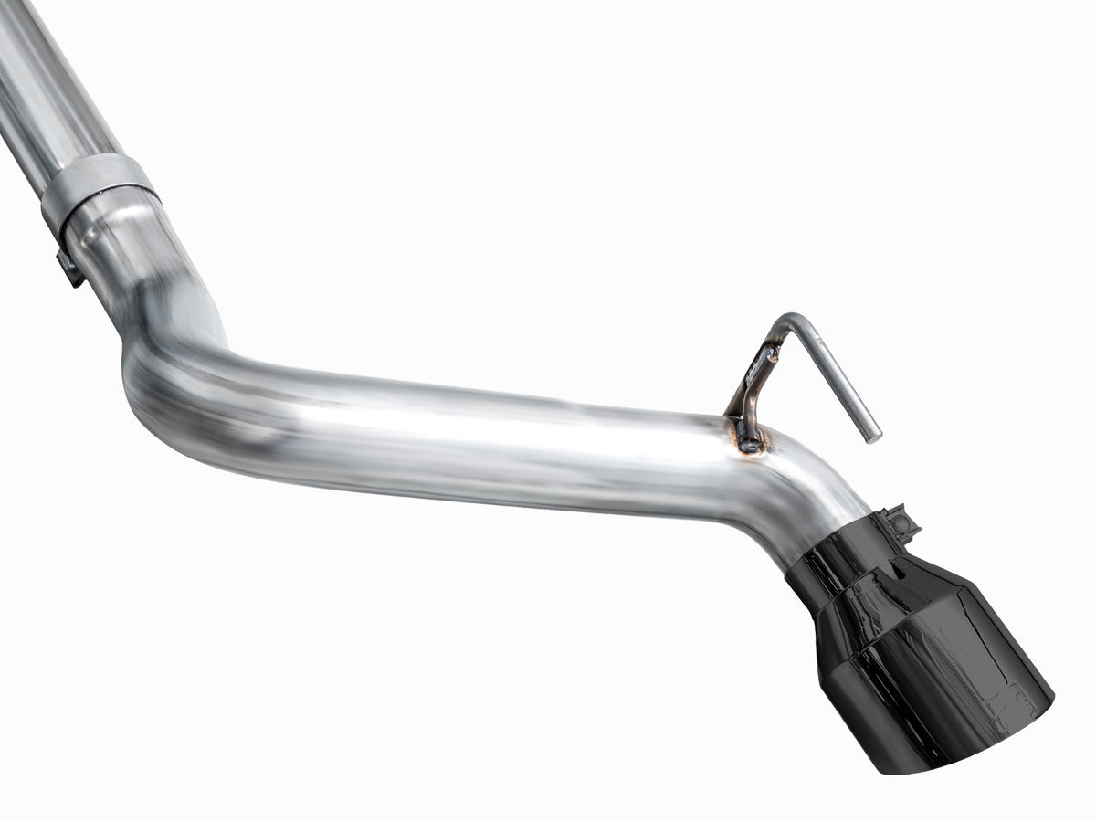 AWE Track Edition Exhaust for Nissan Z - 5” Diamond Black Tips