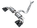 AWE Touring Edition Exhaust for Volkswagen MK8 Golf R - Diamond Black Tips