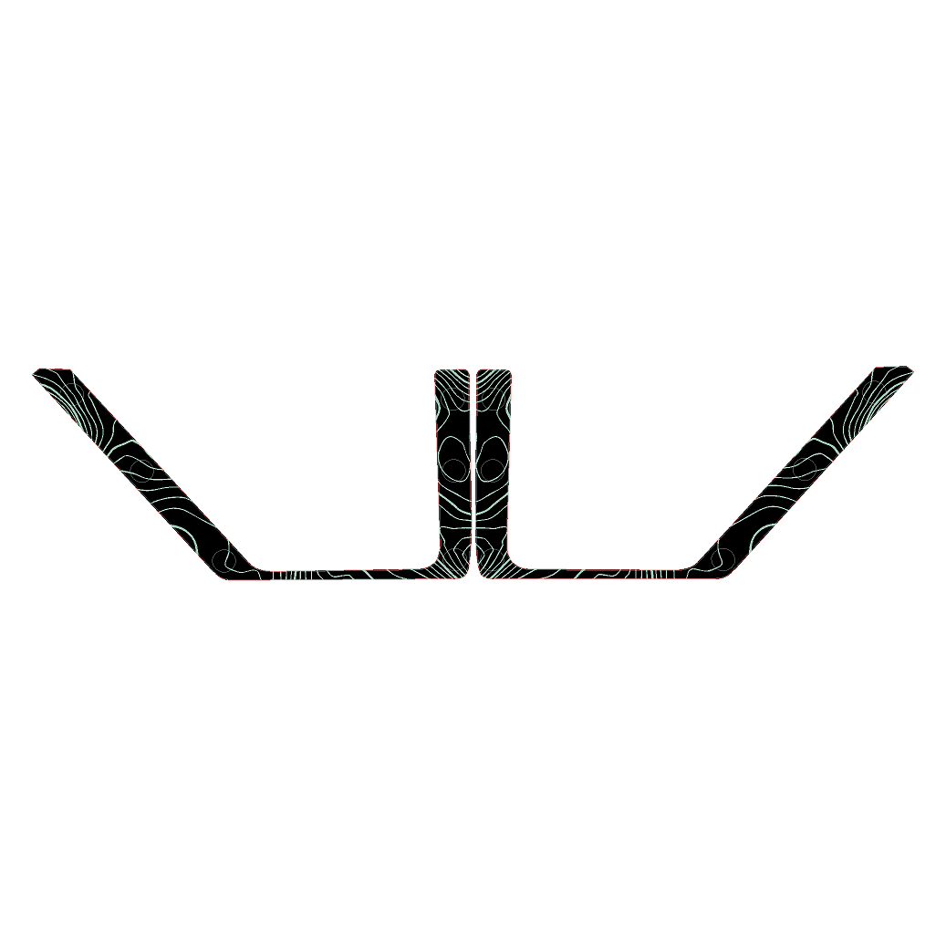 Topo Front Door Net Trim Overlay Kit (Printed Series) - 2021+ Bronco