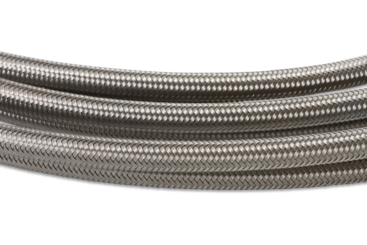 Lightweight Stainless Steel Outer Braid Over PTFE Liner, High Pressure Hose, Easy to Cut and Assemble. Accepts Speed-Seal Hose Ends Only