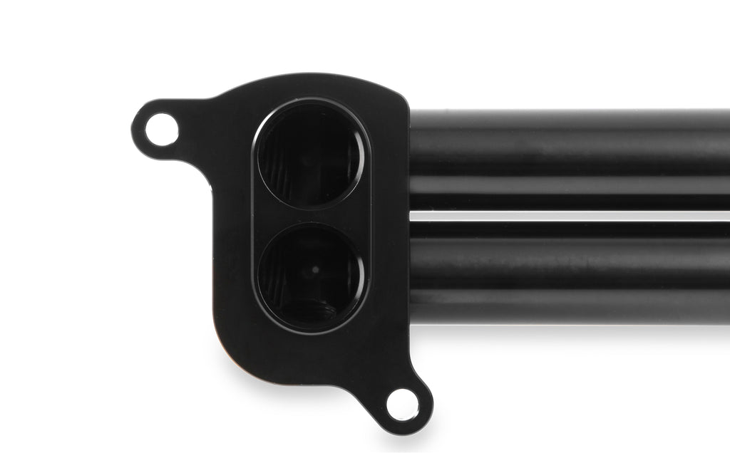 Fits 2015 & Up Gen III Hemi 6.2L Hellcat Engines.  1.875" Shorter than the factory Manifold for Extra Firewall Clearance. -10 Female O-Ring Port Inlet & Outlet.