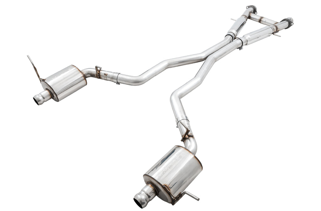 AWE Touring Edition Exhaust for Jeep Grand Cherokee SRT - Chrome Silver Tips