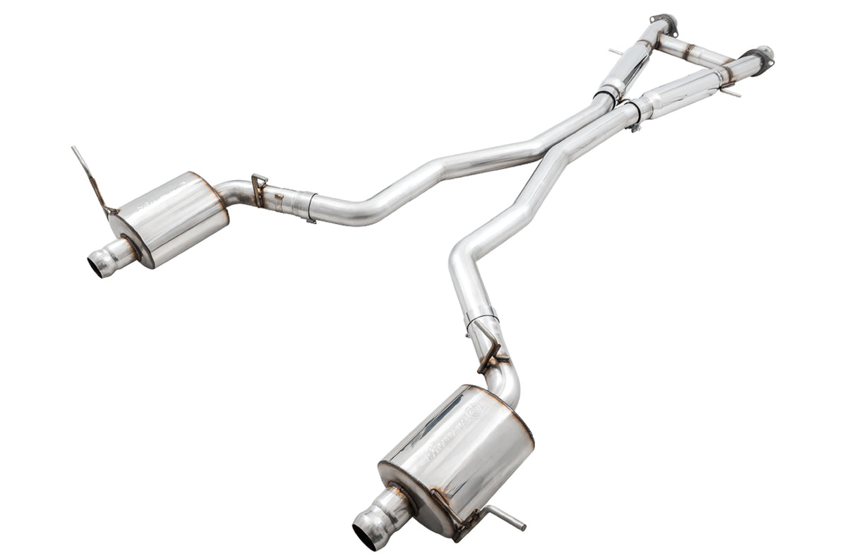 AWE Touring Edition Exhaust for Jeep Grand Cherokee SRT - Chrome Silver Tips