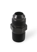 Straight AN -10 Male to 1/2" NPT Male Adapter - Black