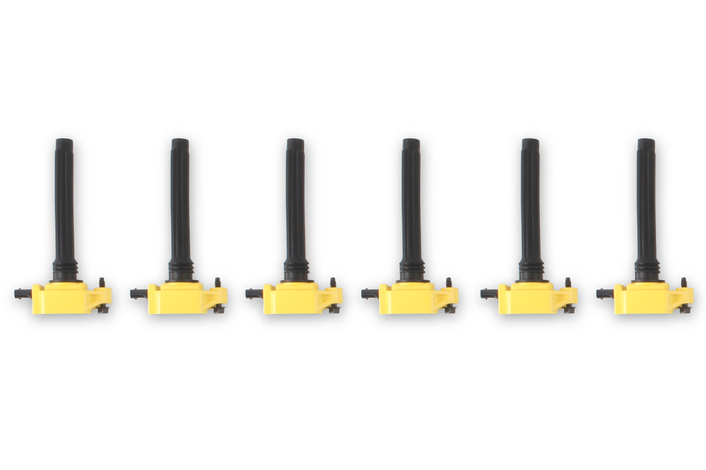 Ignition Coil - SuperCoil - 2011-2016 Mopar -3.6L V6 - Yellow - 6-Pack - Direct replacement Super coils for late model Dodge, Chrysler and Jeep V6 engines.