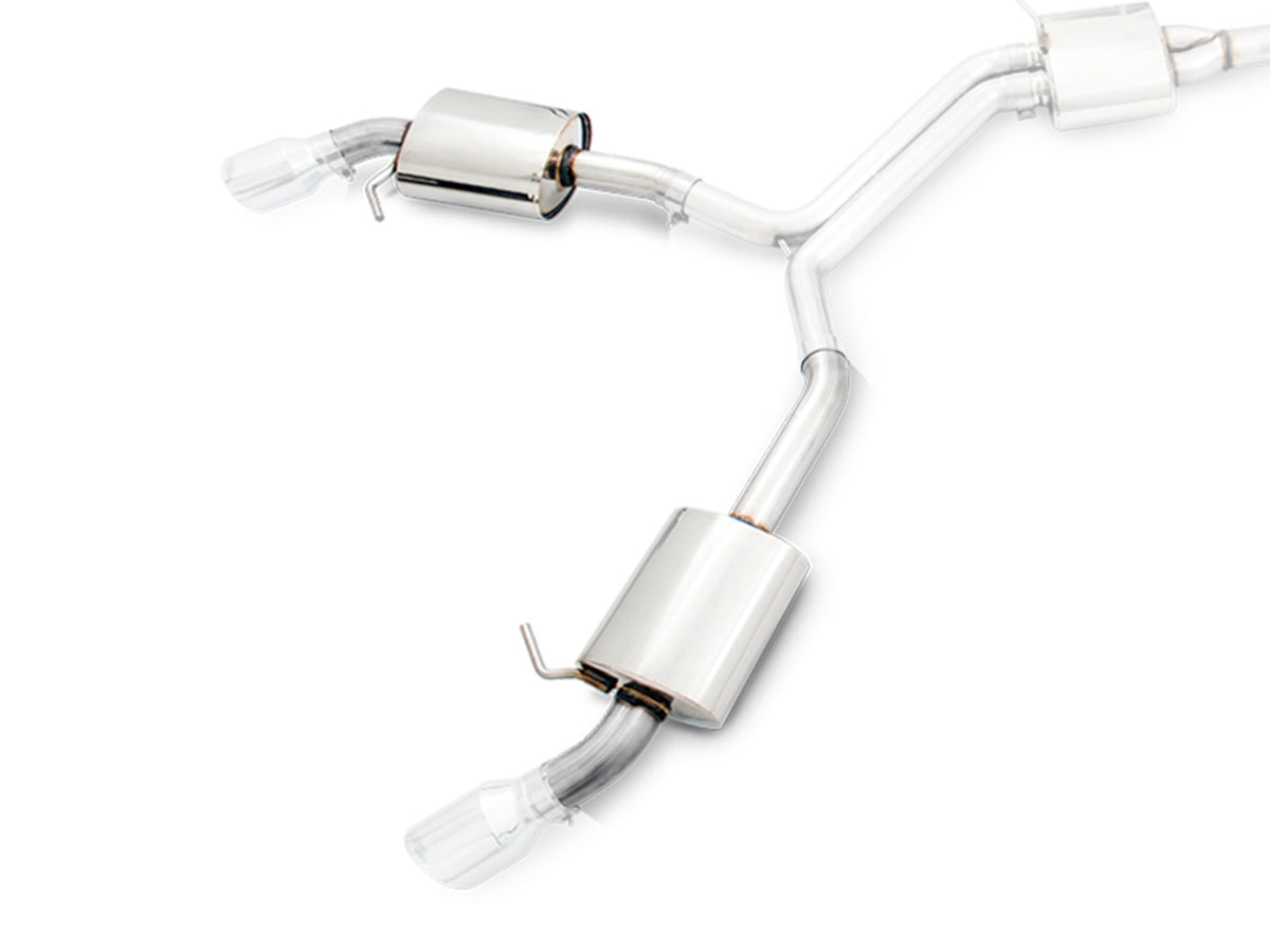 AWE Touring Edition Exhaust for B9 A5 - 4" Chrome Silver Tips