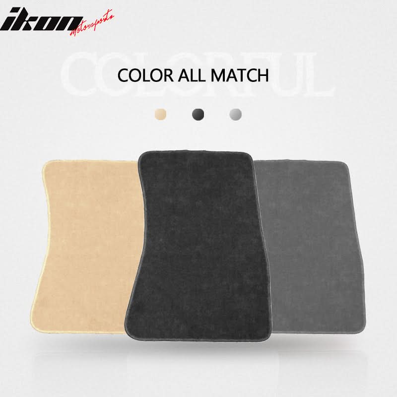 Car Floor Mat for 1993-1998 Toyota Supra Black Carpets Nylon 4 PCS