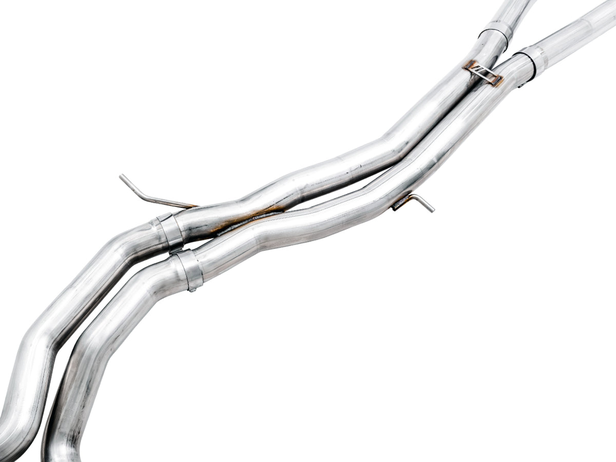 AWE Track Edition Exhaust for Audi B9 RS 5 Coupe - Diamond Black RS-style Tips