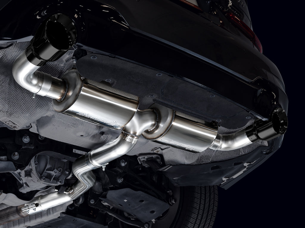 AWE Touring Edition Axleback Exhaust for BMW G2X 330i/430i - 4.5” Diamond Black Tips