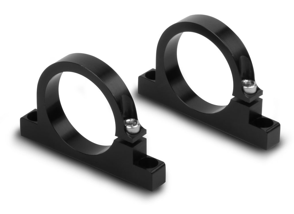 Earls Fuel Filter Mounting Brackets - fits 2.0" Diameter Filters - Black