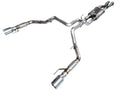 AWE SwitchPath™ Exhaust for Gen 3 Raptor - Chrome Silver Tips