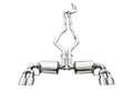 AWE Non-Resonated Touring Edition Exhaust for G2X M340i / M440i - 4" Chrome Silver Tips