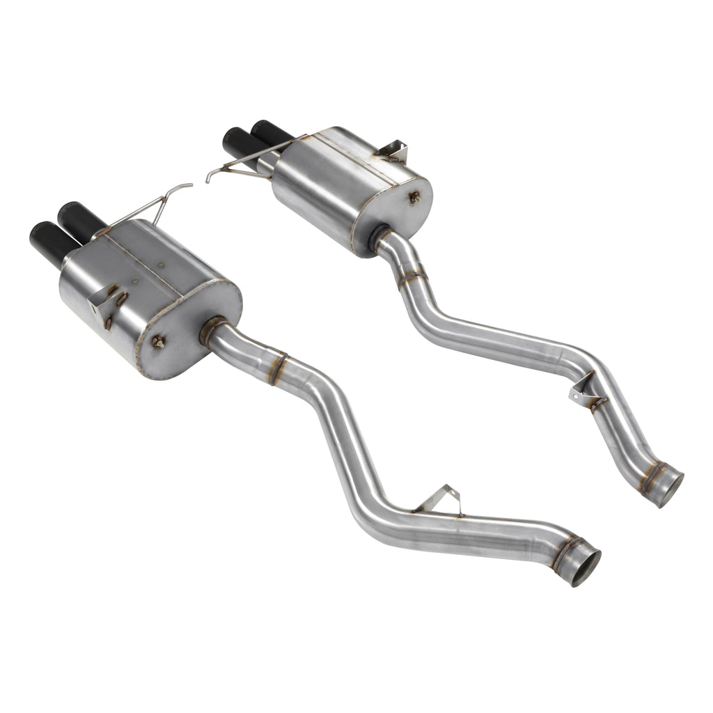 Stainless Steel - Black Tips - E92/E93 - Coupe and Convertible