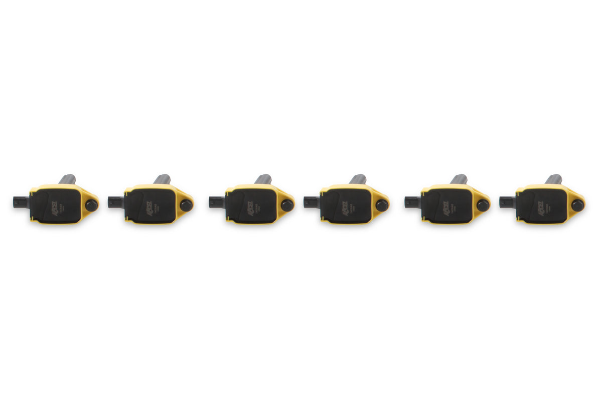 Ignition Coil - SuperCoil - 2011-2016 Mopar -3.6L V6 - Yellow - 6-Pack - Direct replacement Super coils for late model Dodge, Chrysler and Jeep V6 engines.