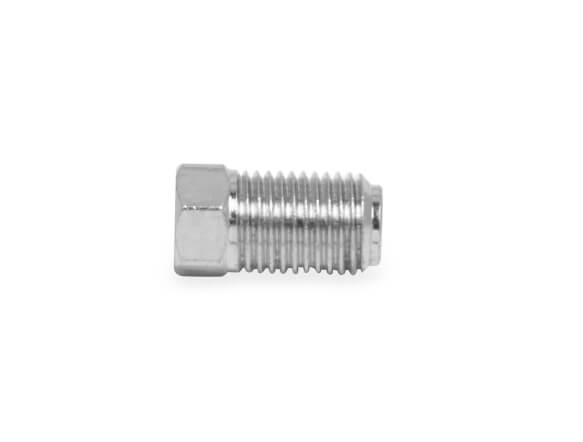Brake Light switch Kit - Includes Pressure activated switch, brass tee, and Inverted flare plug.  Fits most brake hardline w/ 3/8"-24 inverted flare tube nuts.