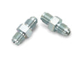 Brake Adapter Thread Size -4AN To 7/16"-20 Inverted Flare 2 Per Package Electroless Nickel Plated Steel