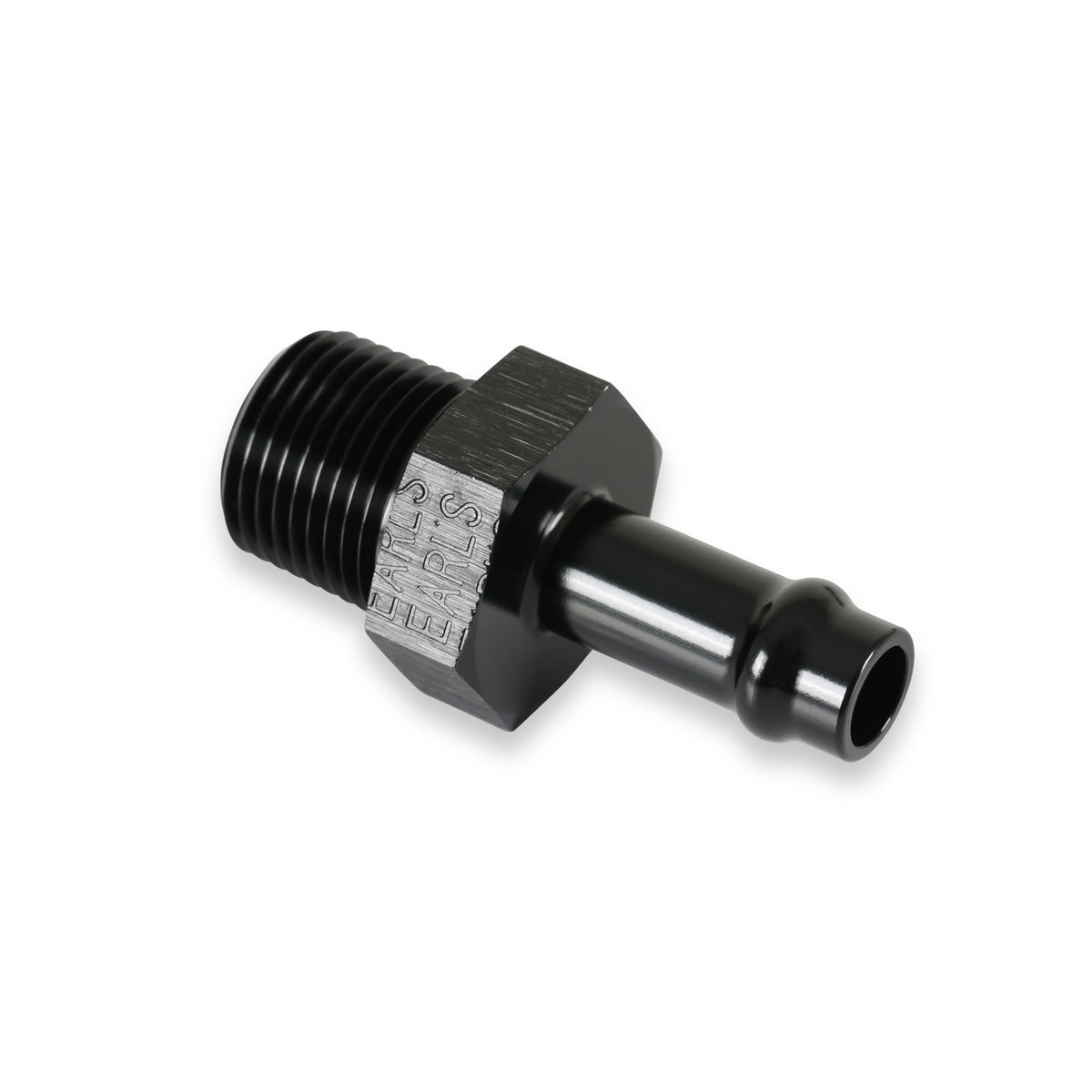 3/8 NPT MALE STRAIGHT TO 3/8" Earl's VAPOR GUARD HOSE END