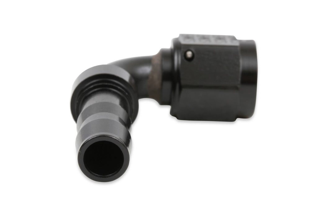 Black Anodized Lightweight Direct Replacement for Brass Push Lock Type Hose Ends.