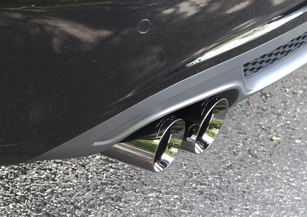 AWE Touring Edition Exhaust for B8/B8.5 A4 2.0T - Single Side, Chrome Silver Tips