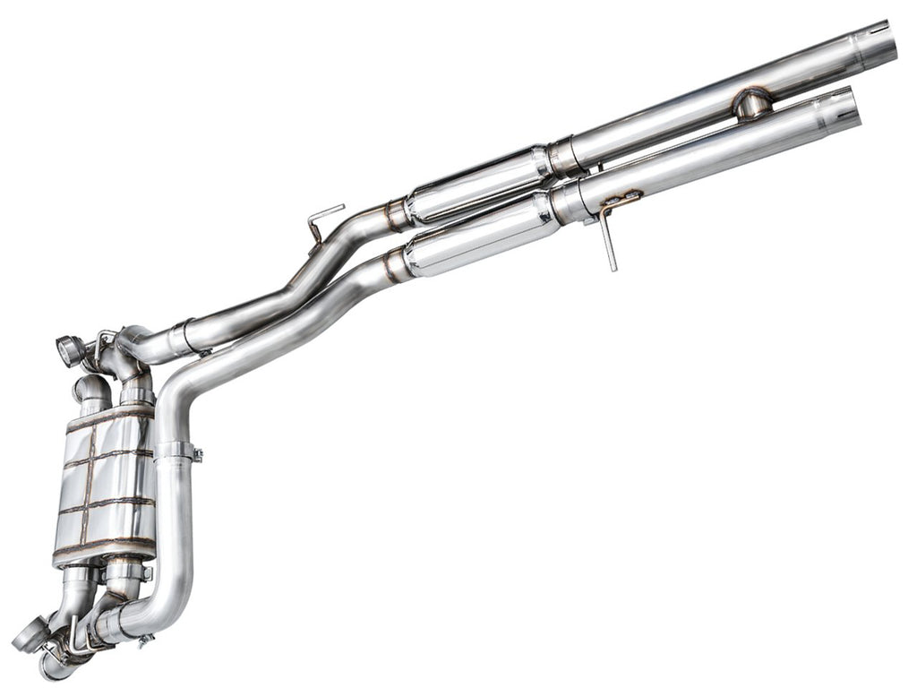 AWE SwitchPath Exhaust for Wrangler 392 - Quad BashGuards