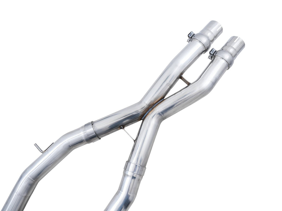 AWE SwitchPath Catback Exhaust for BMW G8X M3/M4 - 4.5" Chrome Silver Tips