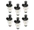Fuel Injectors - 15 lb/hr - EV1 / Minitimer - High Impedance - Set of 6 injectors