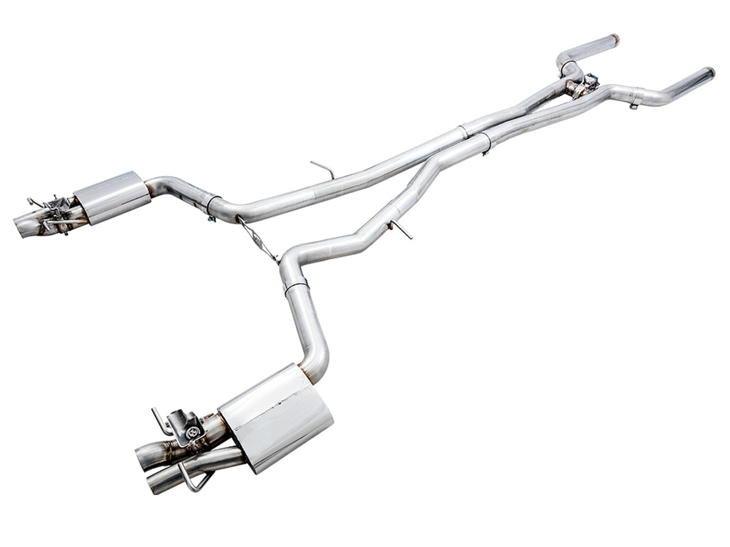 AWE SwitchPath™ Exhaust System for '19-'21 Mercedes-Benz W205 AMG C63/S Coupe - Non-Dynamic Performance Exhaust cars (no tips)