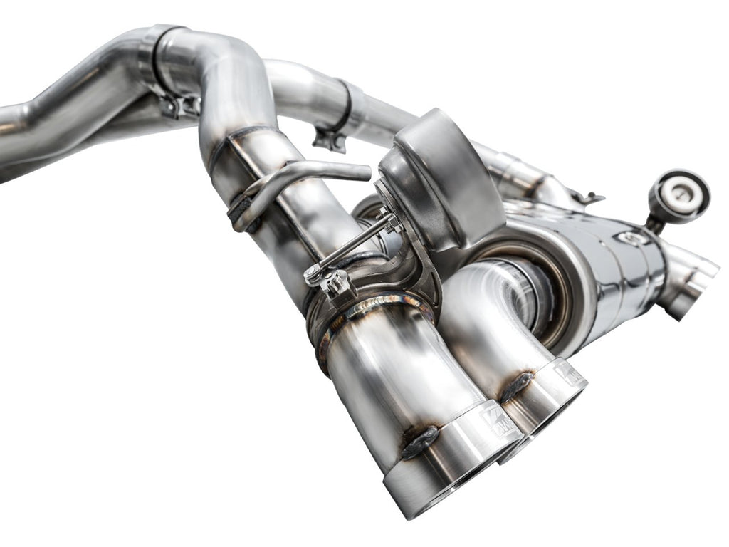 AWE SwitchPath Exhaust for Wrangler 392 - Quad BashGuards