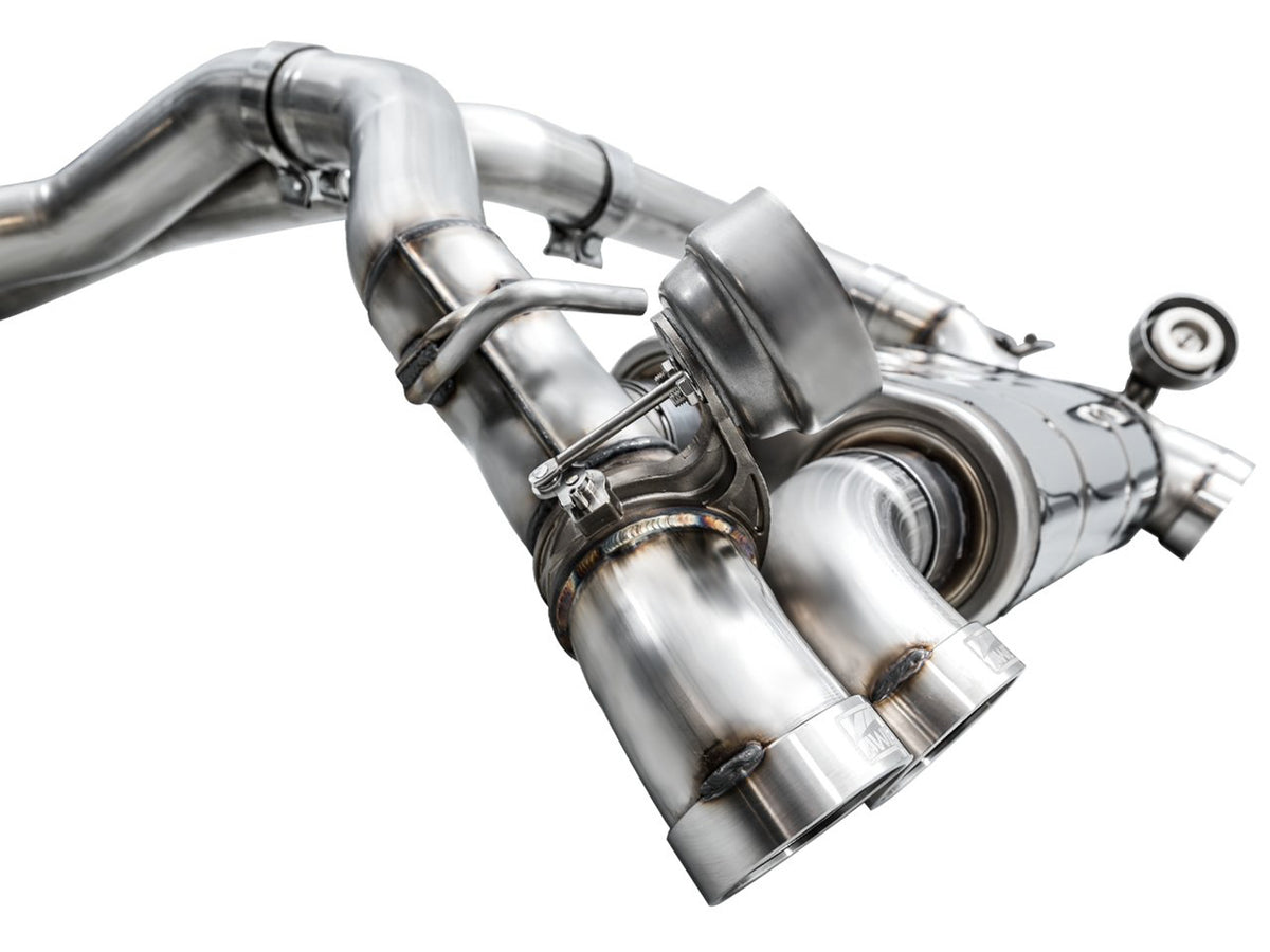 AWE SwitchPath Exhaust for Wrangler 392 - Quad BashGuards