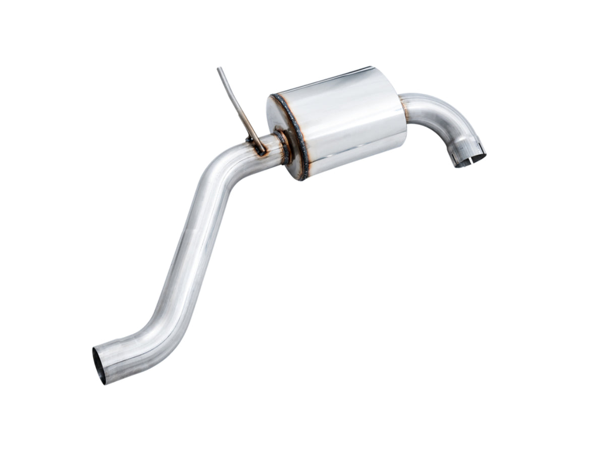 AWE Track Edition Exhaust - Resonated - for MK7 Jetta GLI w/ High Flow Downpipe (not included) - Chrome Silver Tips