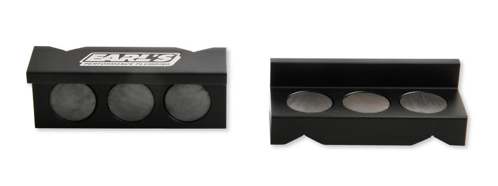 4" Black Aluminum Vice Jaws (1.562" tall)