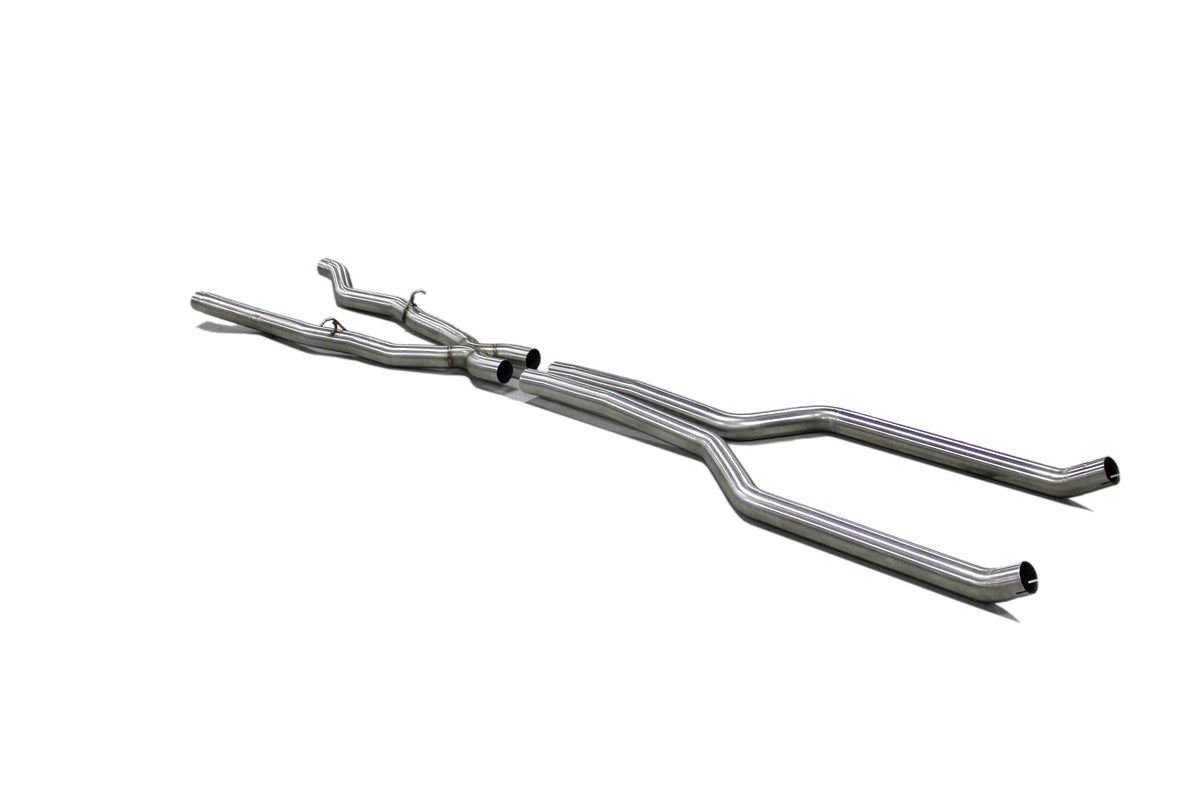 Closed Intake / Black Exhaust / X-Pipe / Springs + Bumpstops / ZF8 Pedal Pads