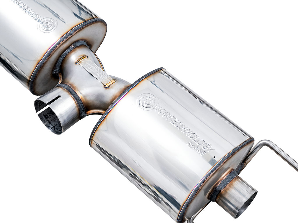 AWE Touring Edition Exhaust for Subaru BRZ / Toyota GR86 / Toyota 86 / Scion FR-S - 5" Chrome Silver Tips
